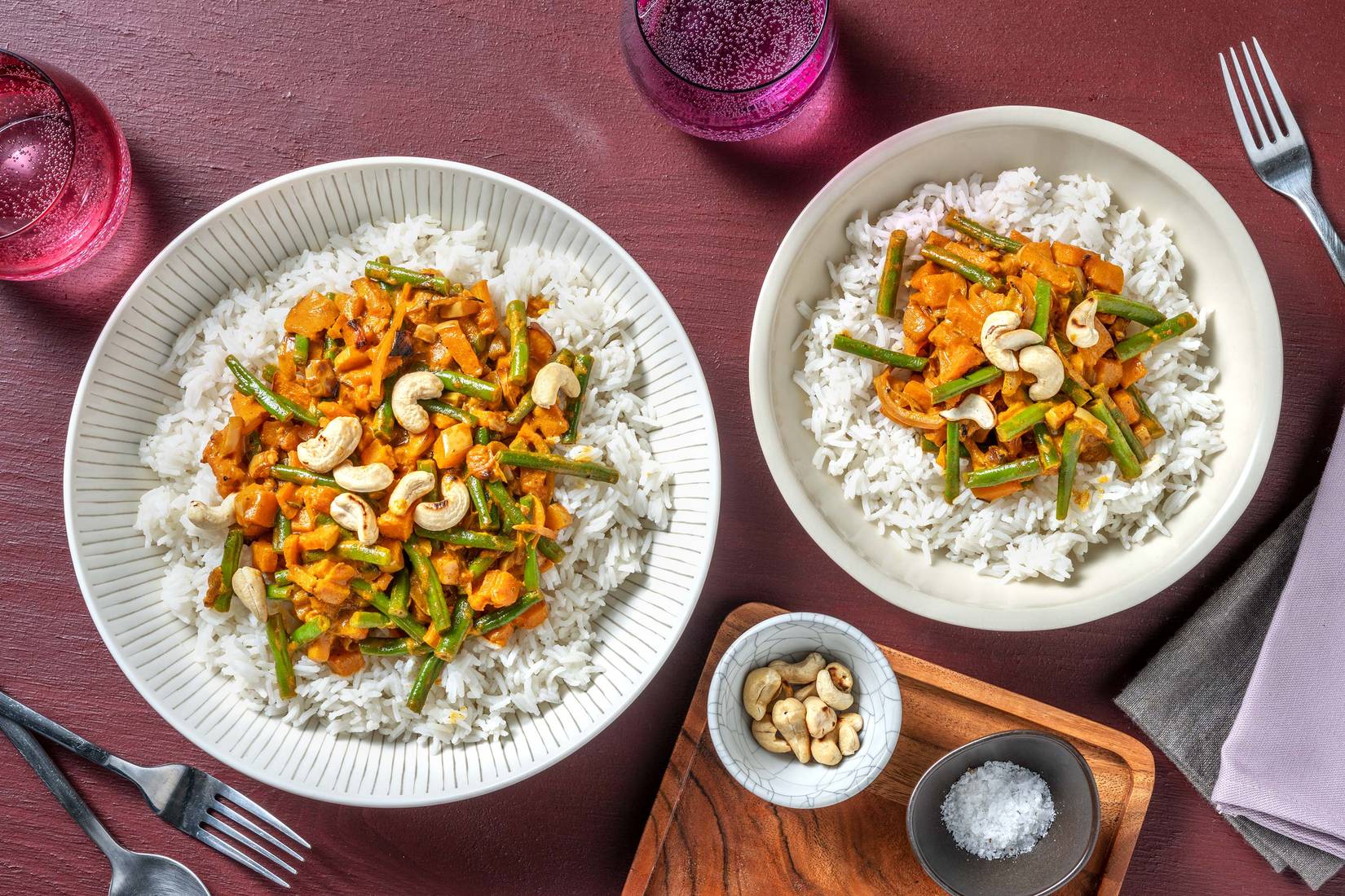 Roasted Butternut Squash Curry