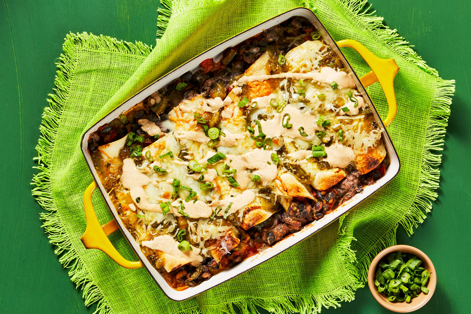 Salsa Verde Enchiladas