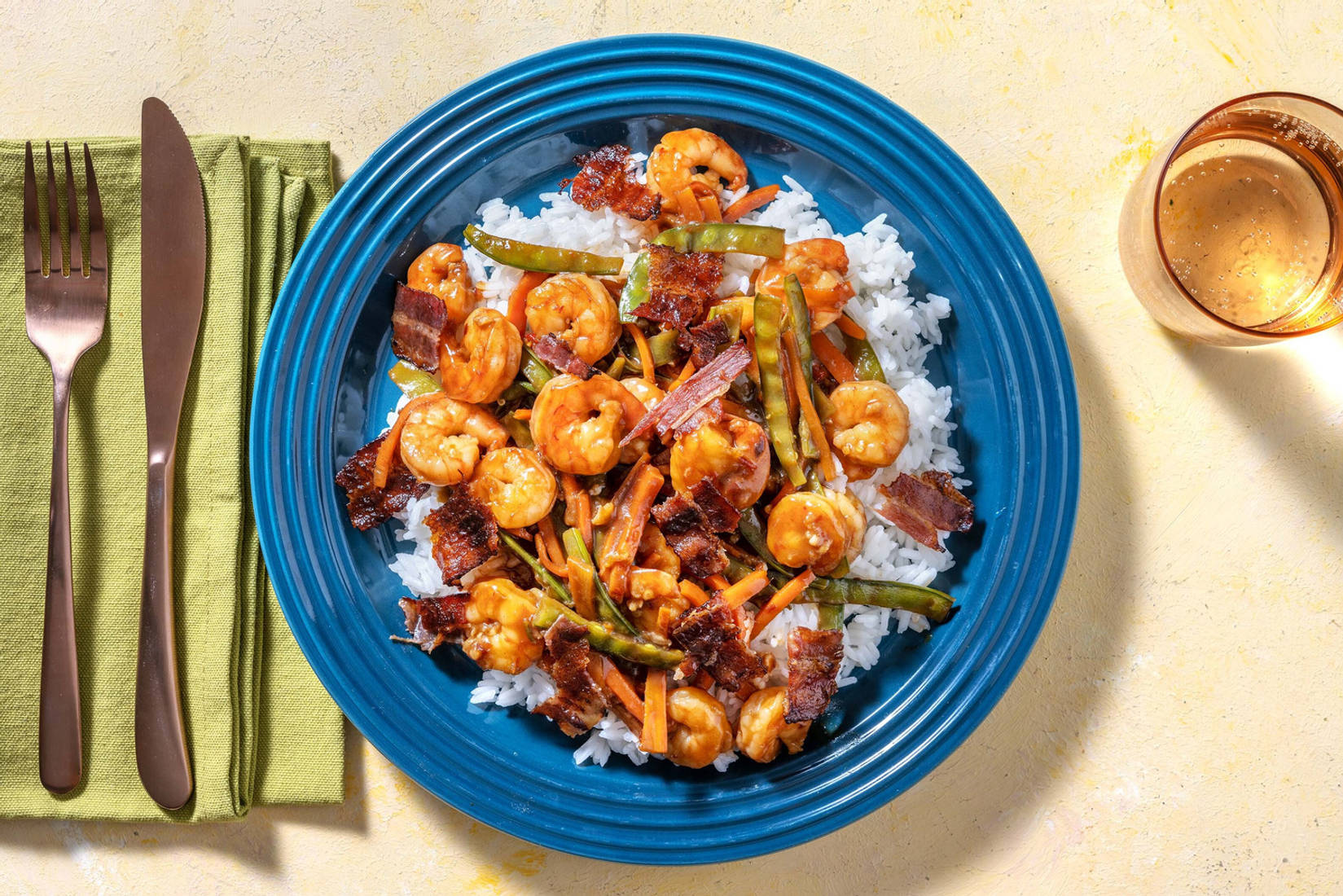 Ginger Shrimp Stir-Fry