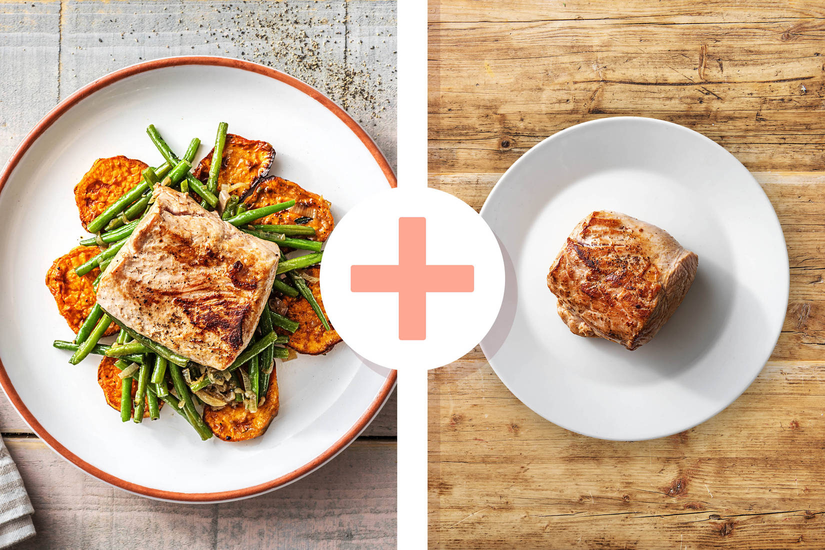 Schweinefilets mit Honig-Thymian-Soße