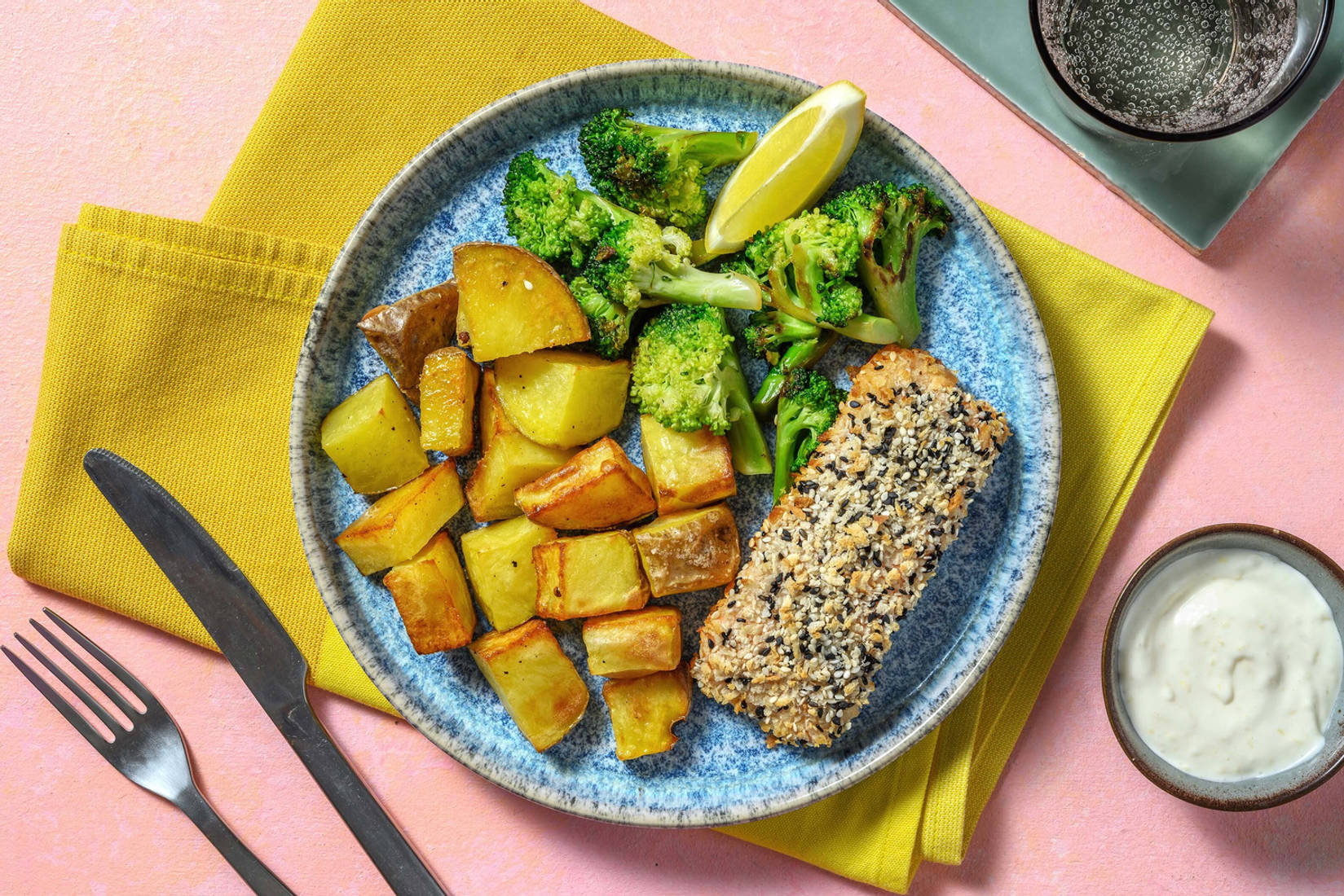 Sesame-Crusted Salmon