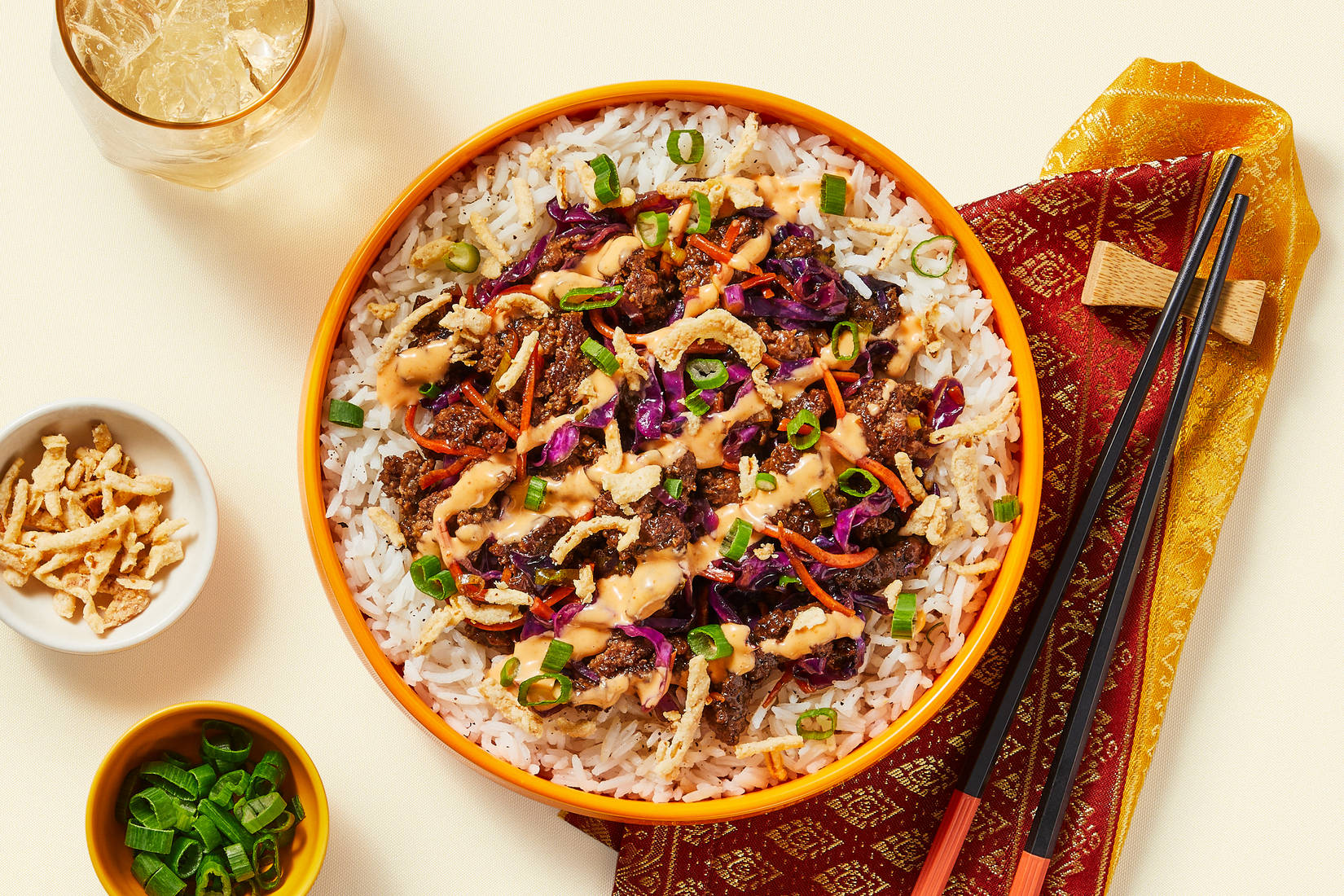 Sesame Soy Beef Bowls