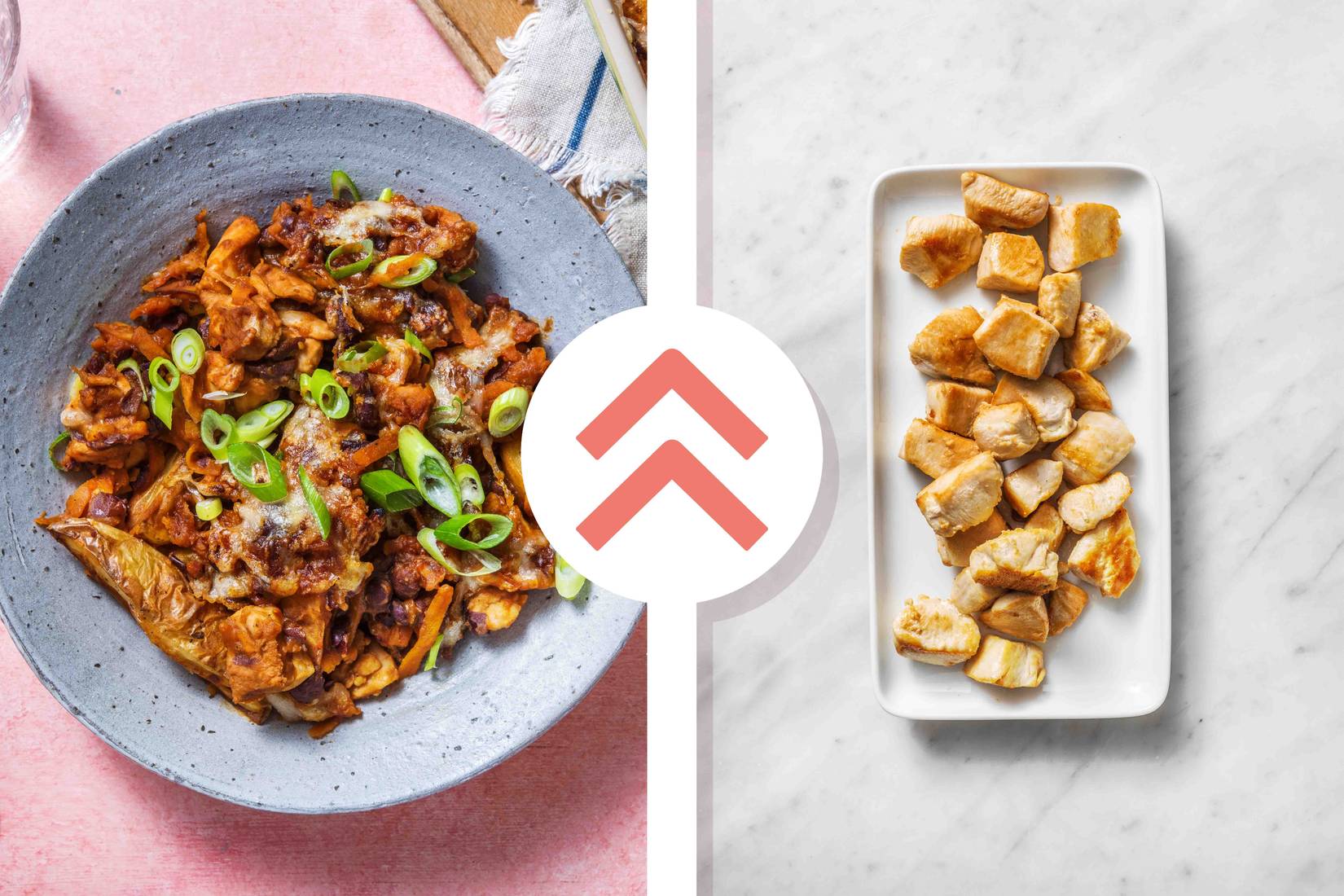 Smokey BBQ Chicken and Black Bean Loaded Wedges