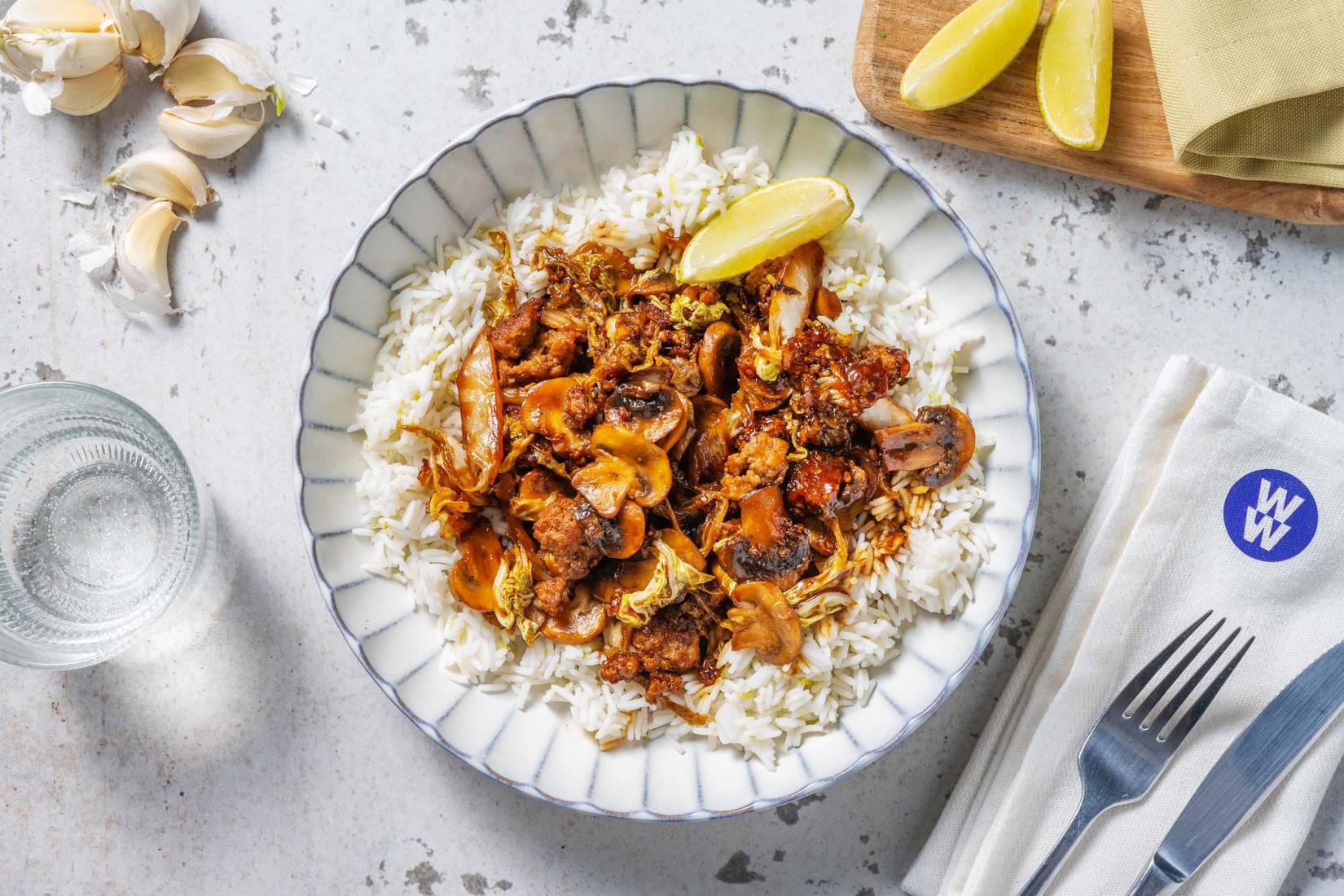 Speedy Pork and Mushroom Stir-Fry