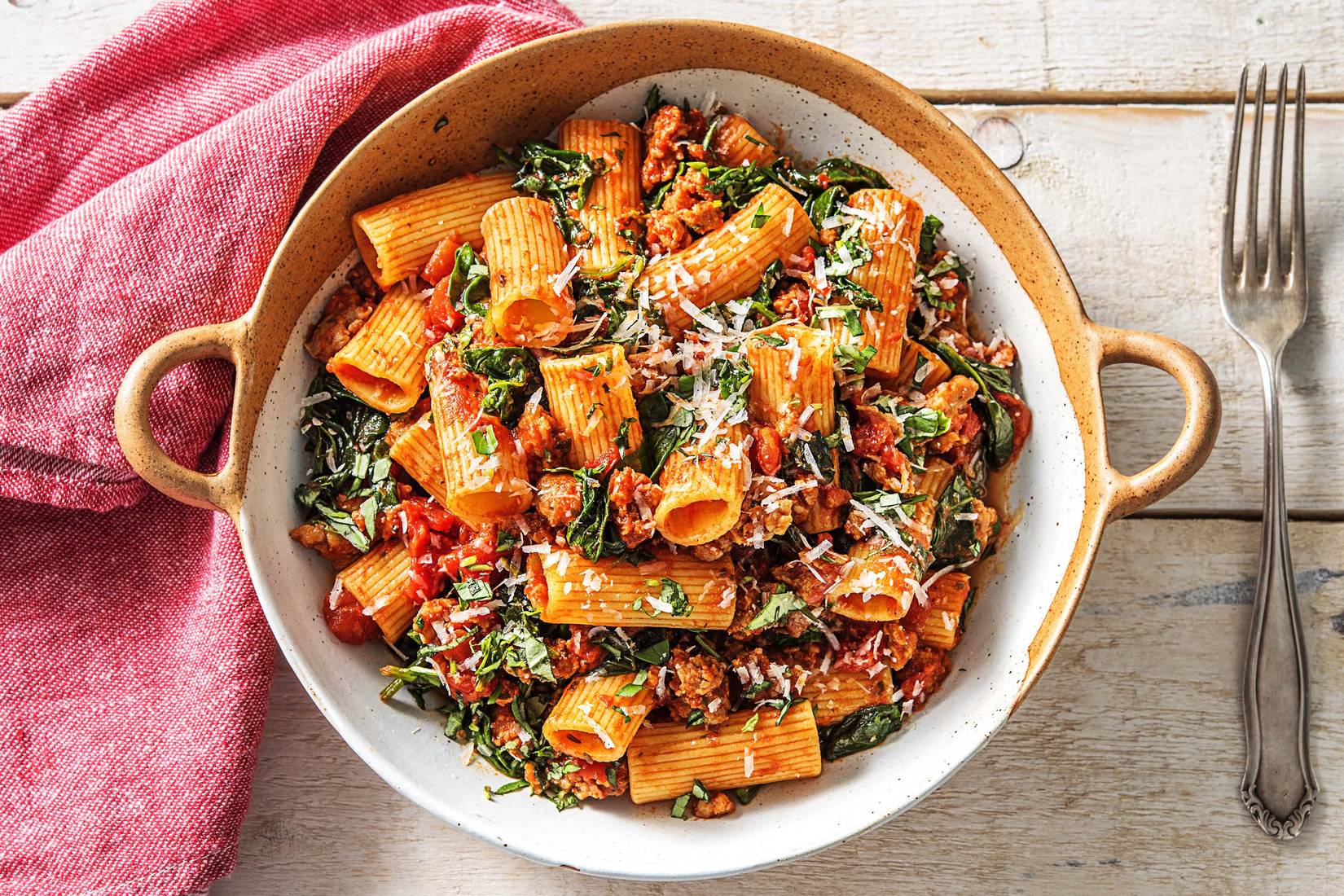 Speedy Sausage Pasta