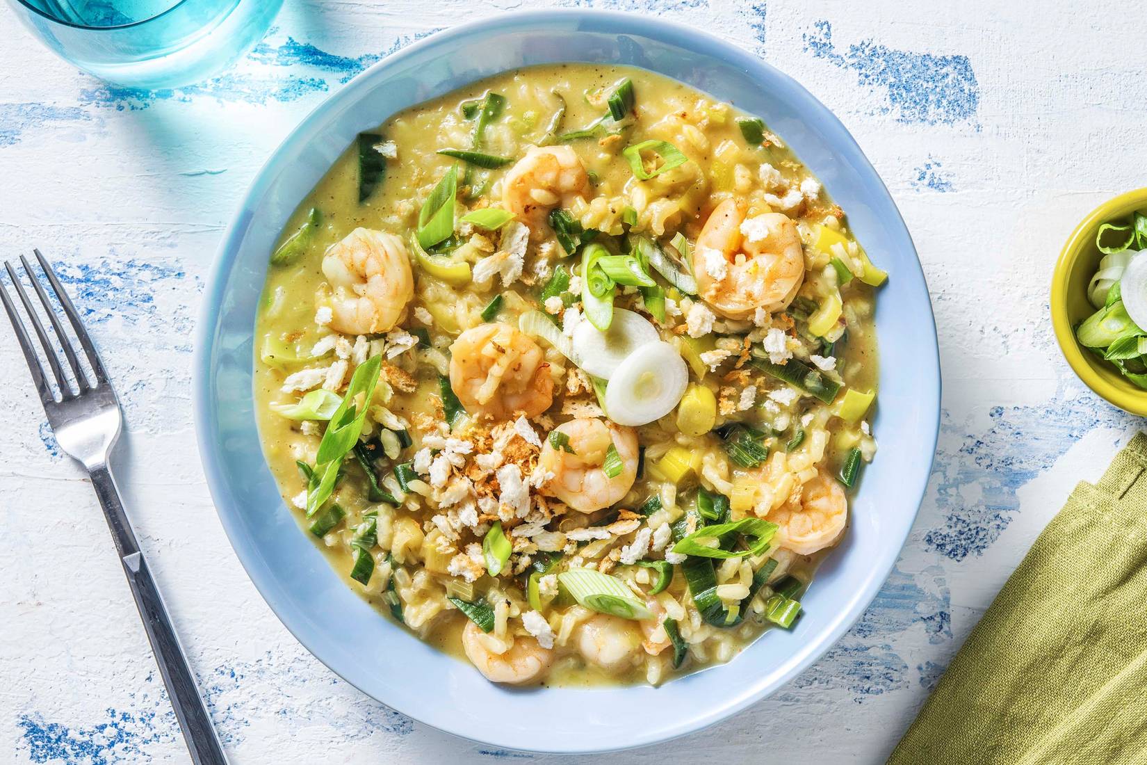 Spicy Cajun Prawn Risotto