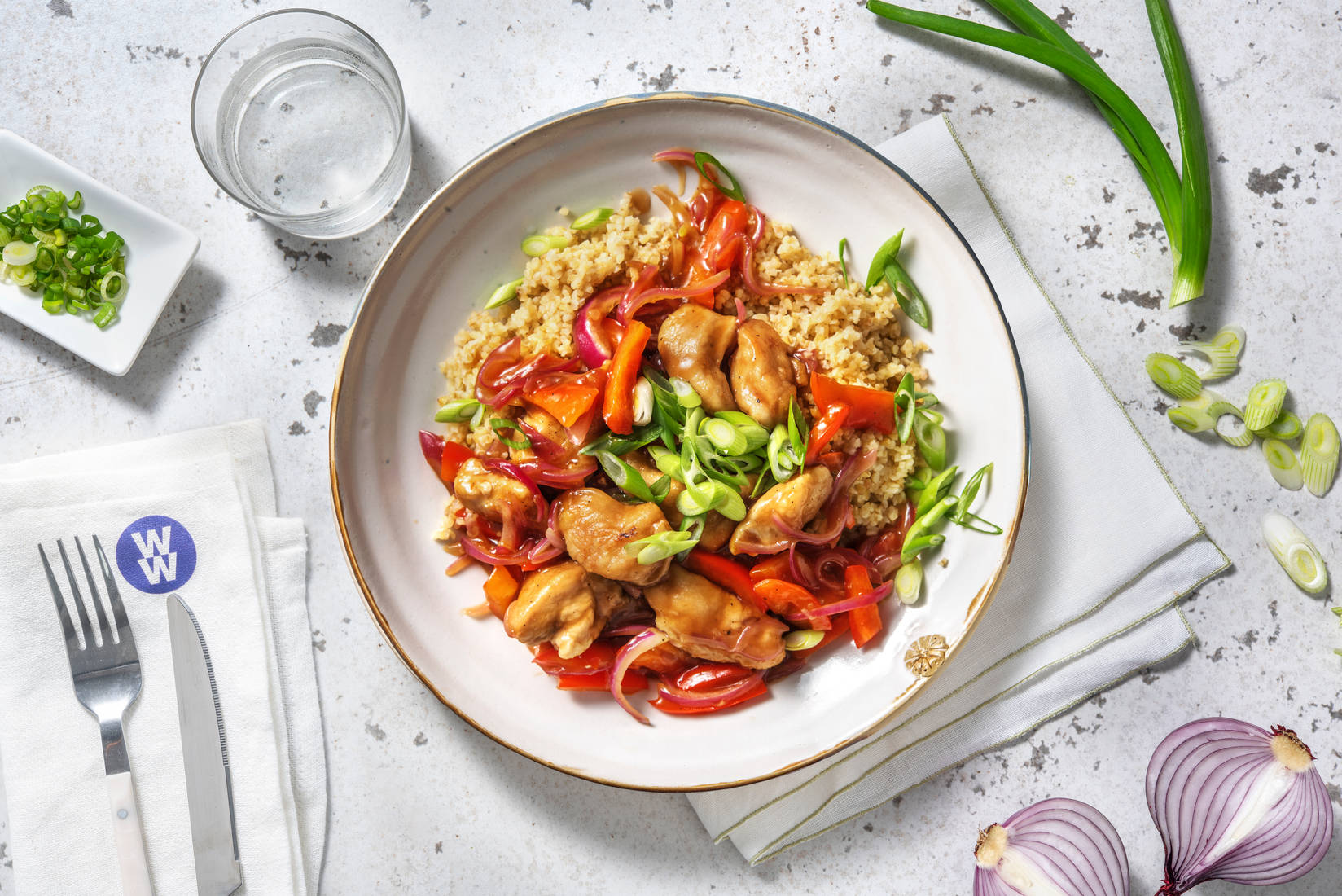 Sweet and Sour Style Chicken