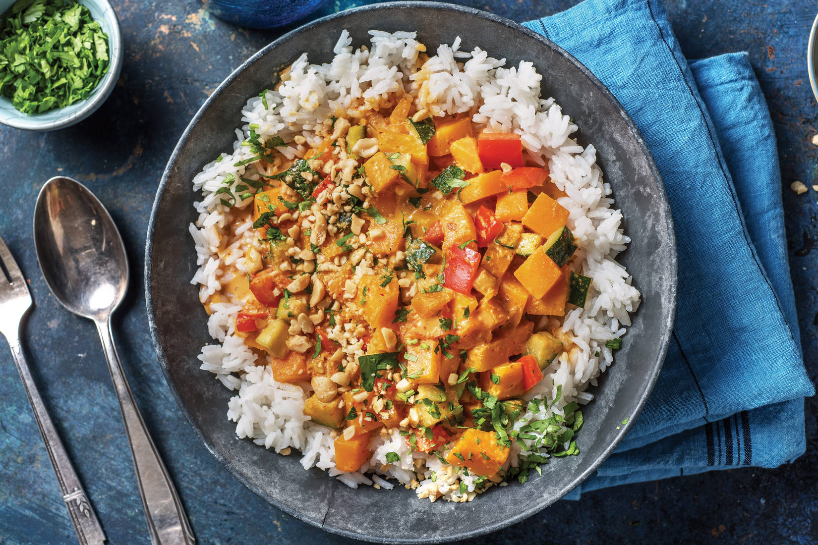 Thai Pumpkin & Veggie Red Curry