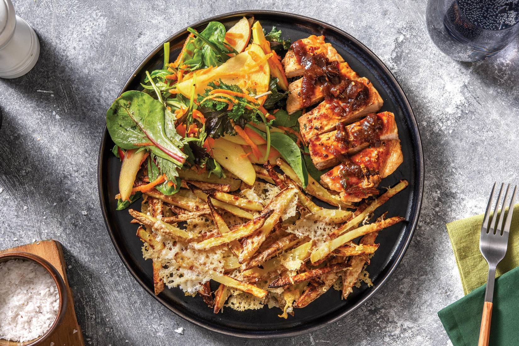 Thyme & Caramelised Onion Glazed Pork