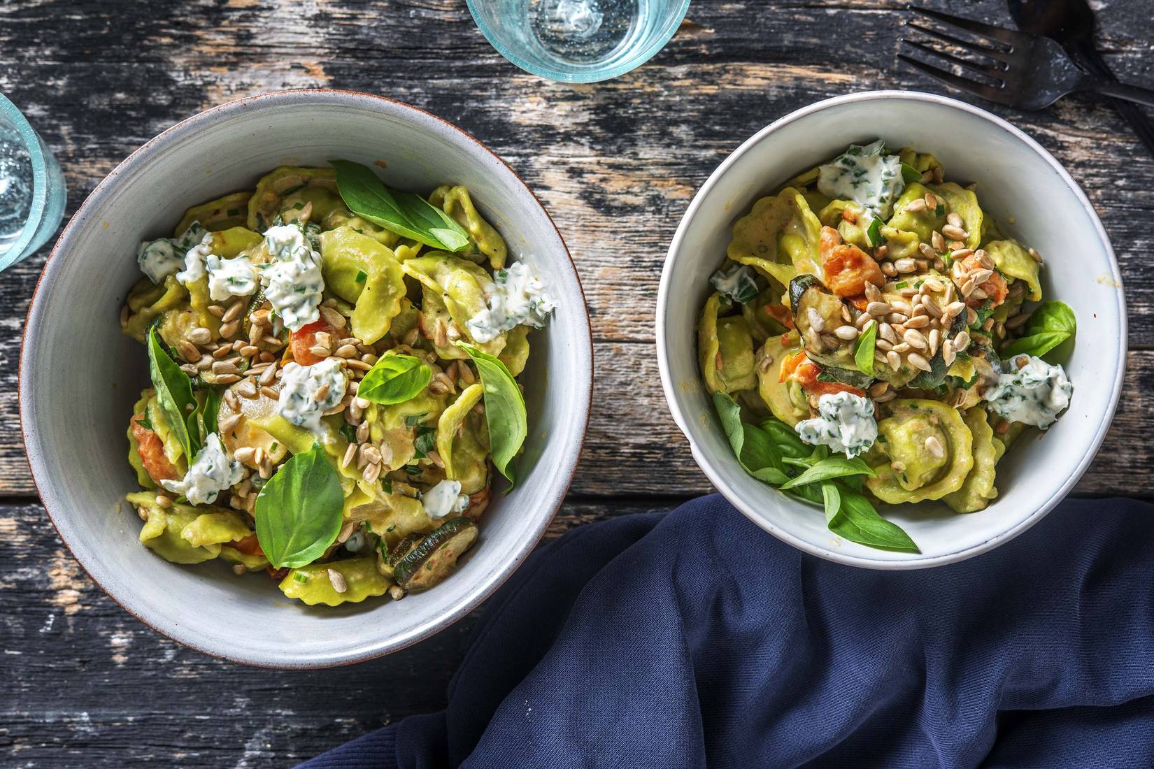 Tortellini mit Ricotta-Füllung