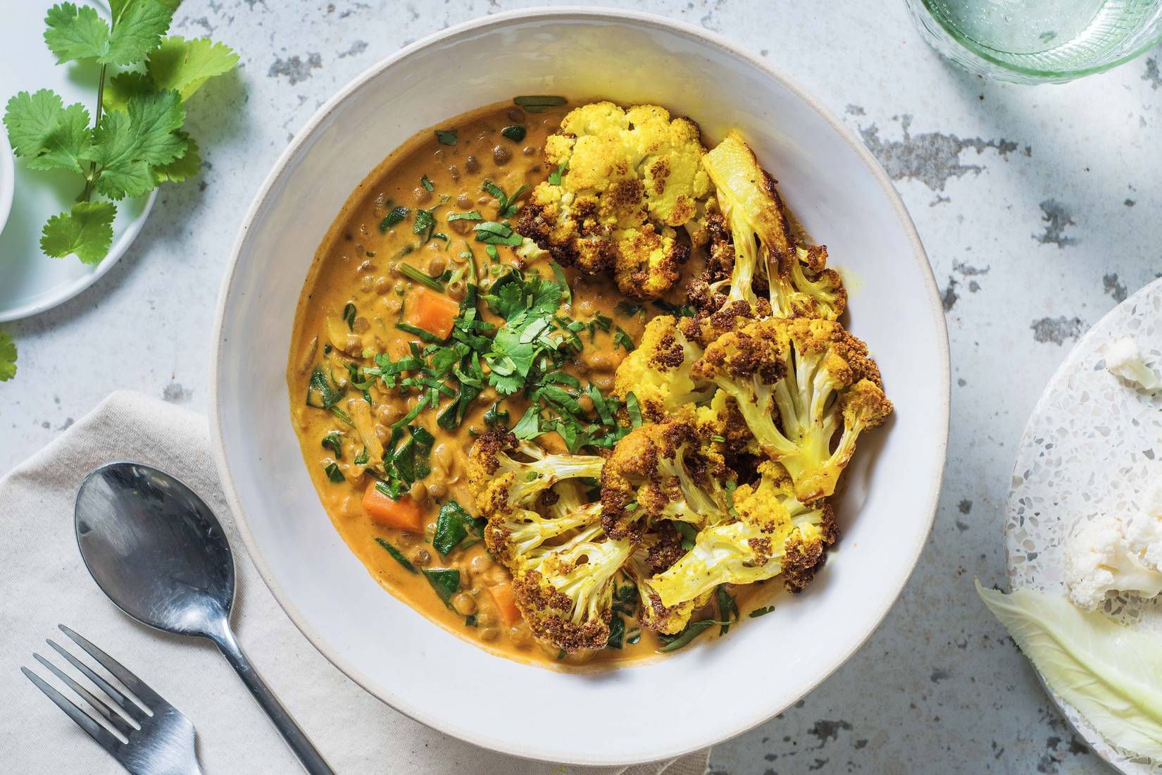 Turmeric Roasted Cauliflower