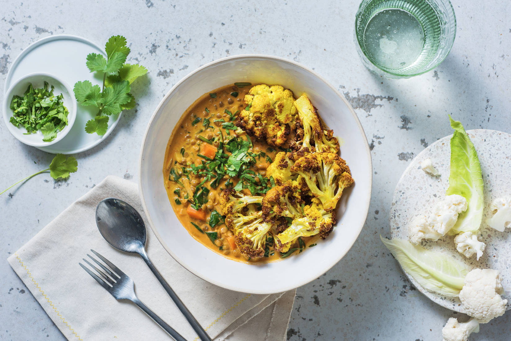 Turmeric Roasted Cauliflower