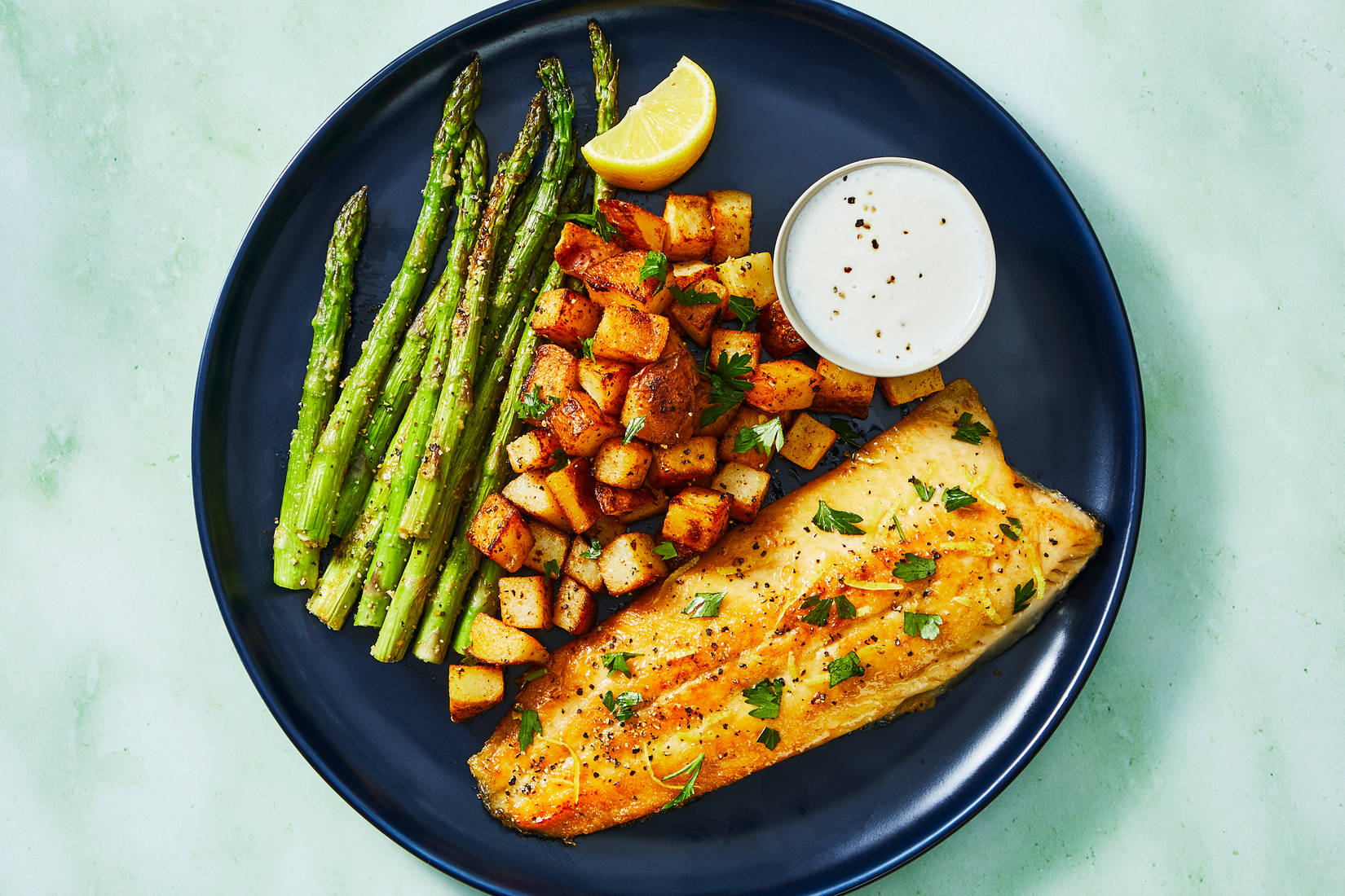 Zesty Lemon-Parsley Trout