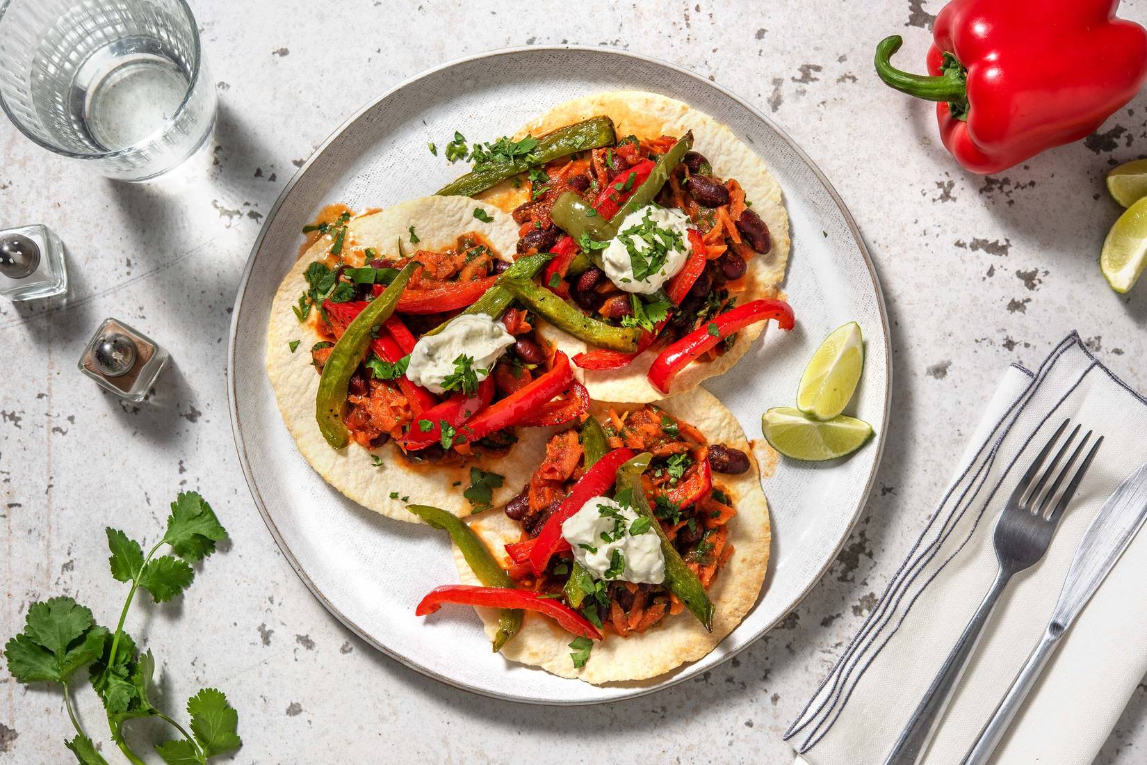 Veggie Tostadas