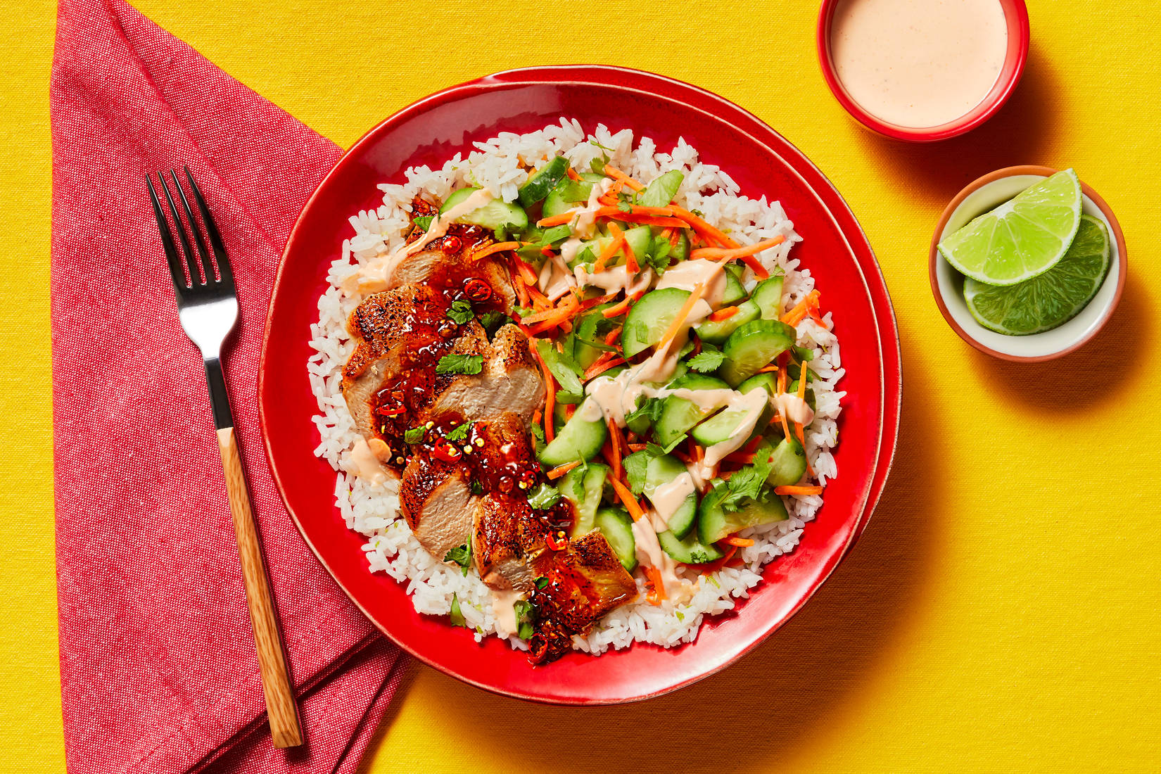 Vietnamese Chicken Bowls