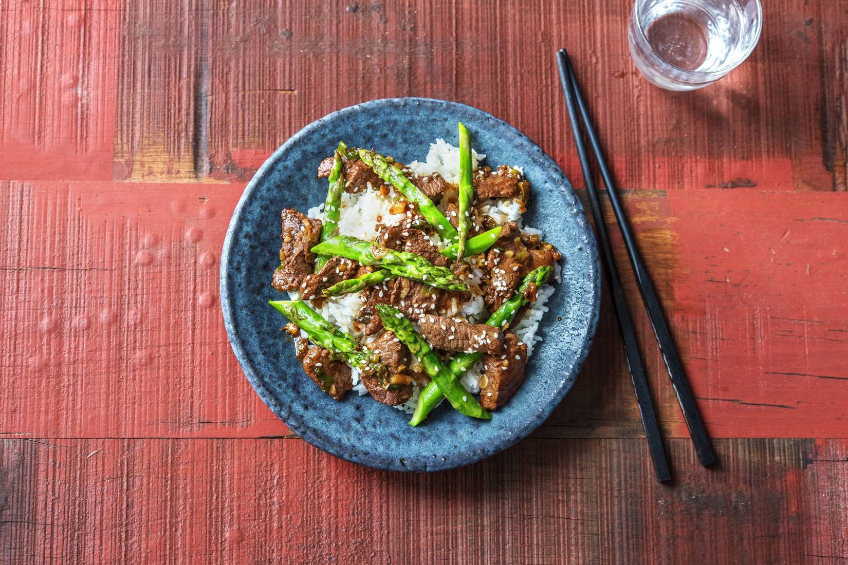 Ginger Beef Stir-Fry