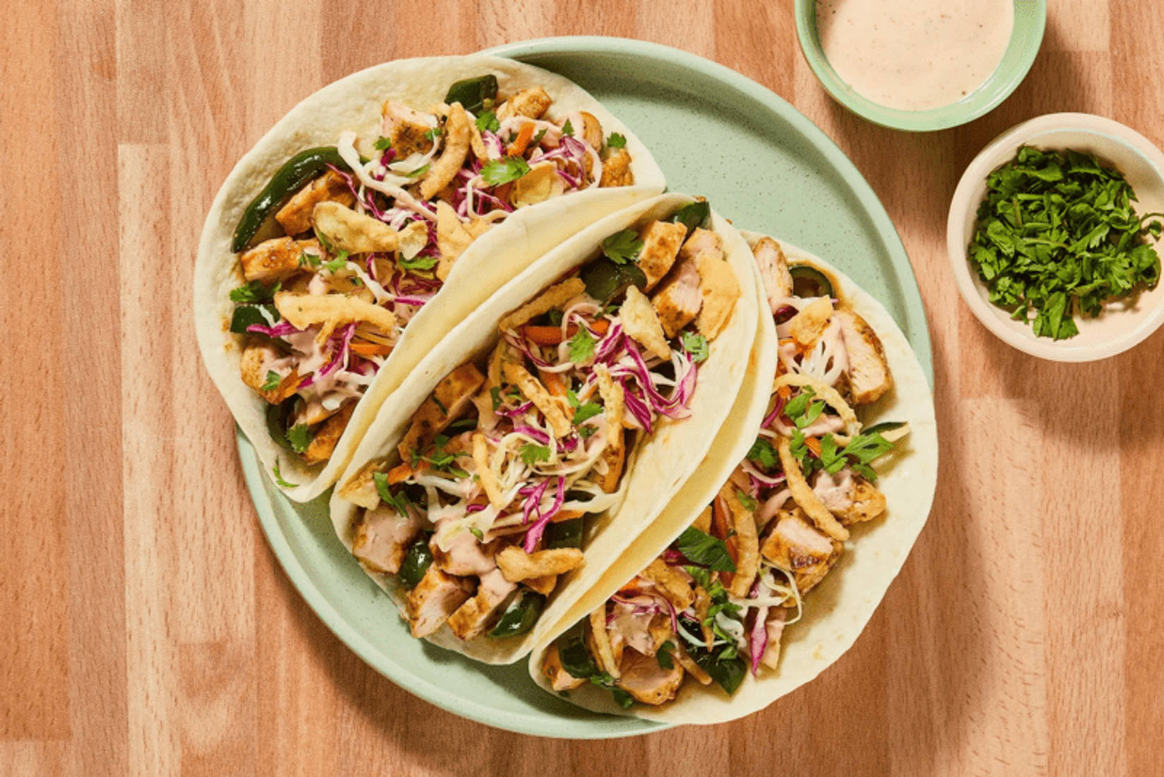 One-Pan Chicken Stir-Fry Tacos
