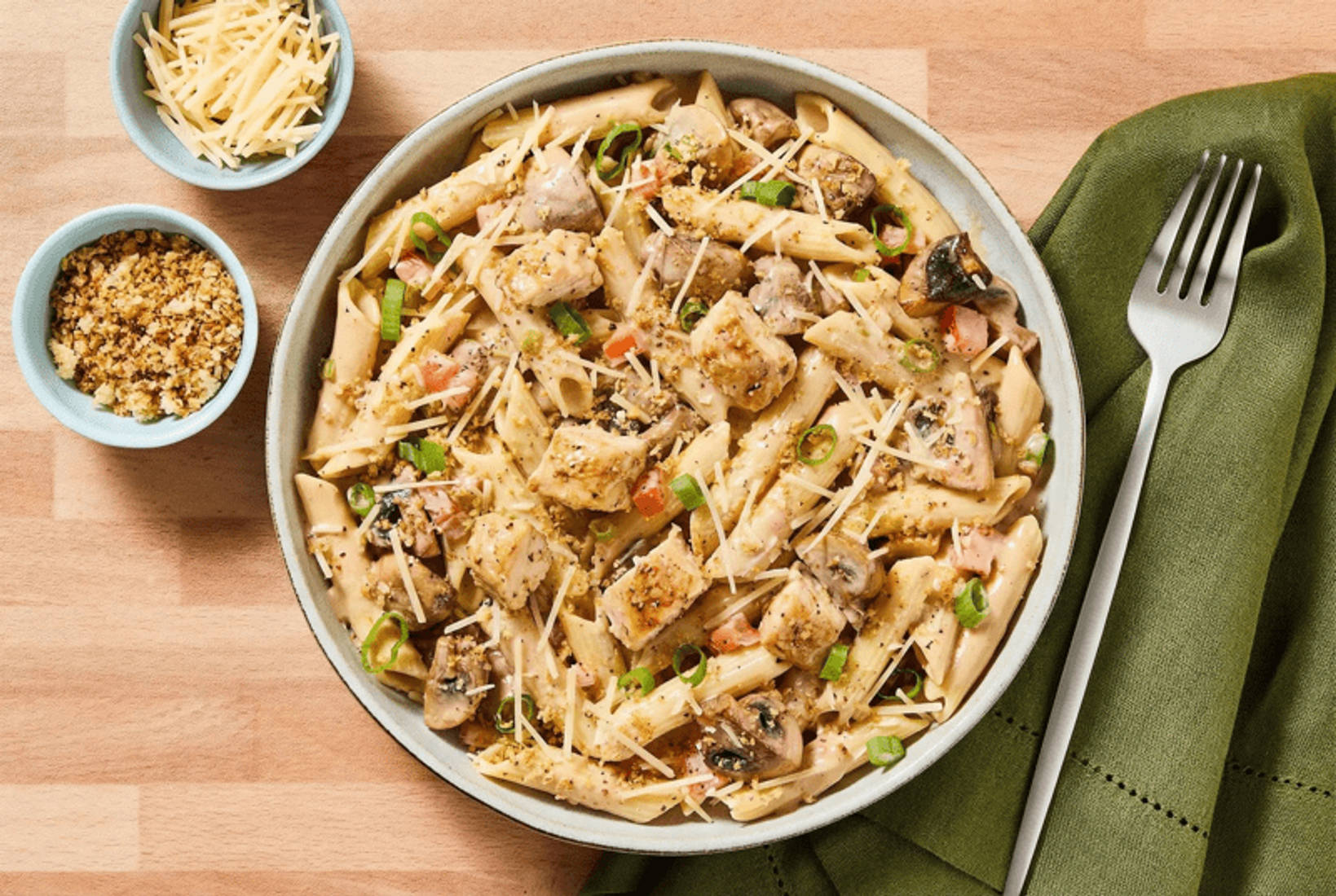 Chicken & Mushroom Truffle Penne
