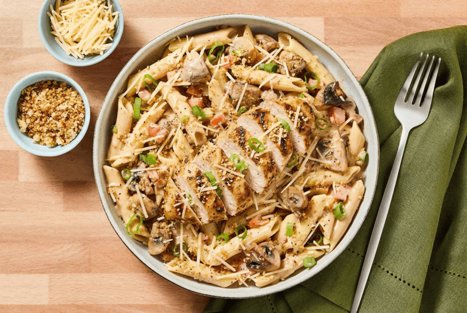  Chicken & Mushroom Truffle Penne