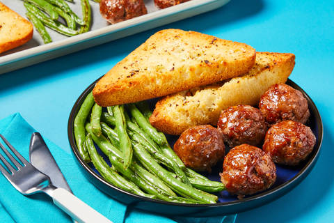 Sticky Balsamic Glazed Meatballs
