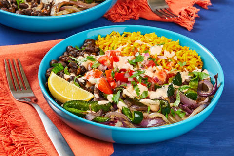 Cuban Style Chicken & Rice Bowls