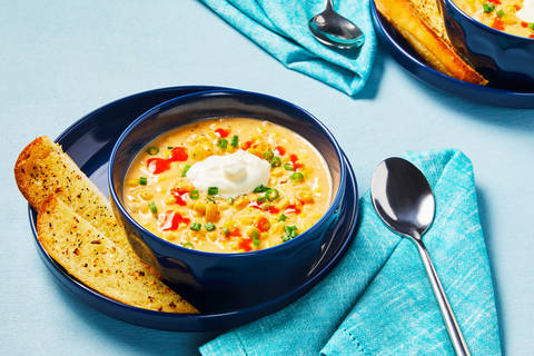 Cheesy Corn Bisque