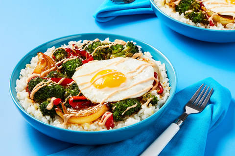 Sticky Sweet Broccoli Bowls