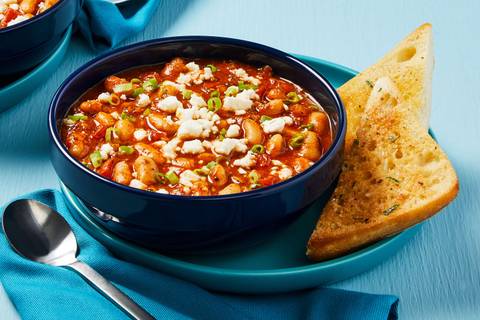 Herbed White Bean, Beef & Tomato Stew