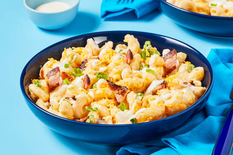 Cheesy Bacon & Ranch Cavatappi