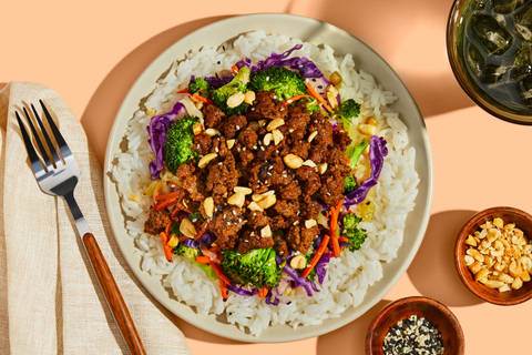 Sriracha Tamari Beef Bowls