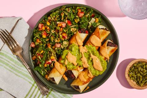 Black Bean Flautas