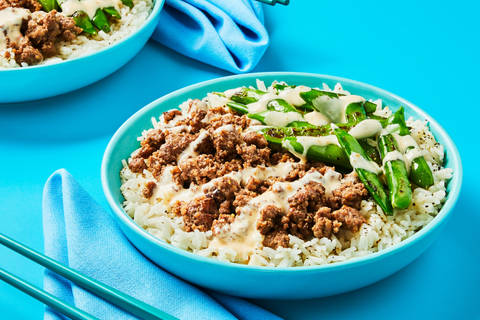 Ponzu Chili Beef Bowls
