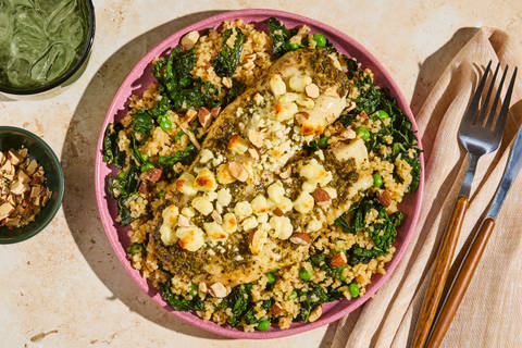 Baked Lemon Pepper Tilapia with Feta