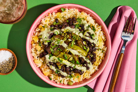 Pineapple Quinoa & Black Bean Bowls