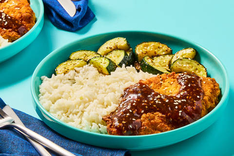 Crispy Sesame Soy Glazed Chicken