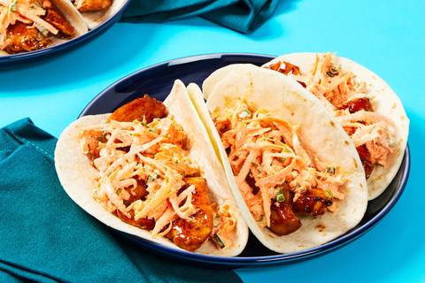 Sweet Thai Chili Chicken Tacos