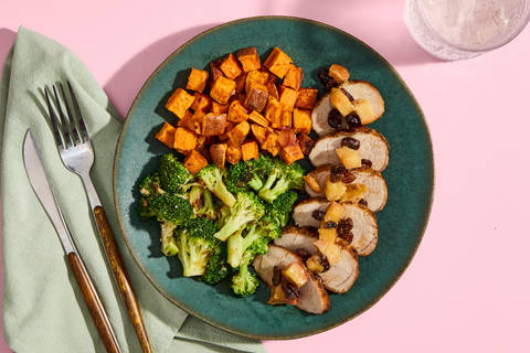 Pork with Apple & Raisins