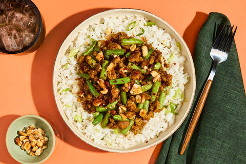 Spicy Organic Beef with Green Beans