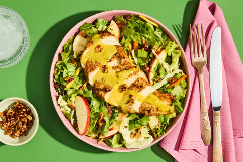 Honey Mustard Chicken Salad with Bacon
