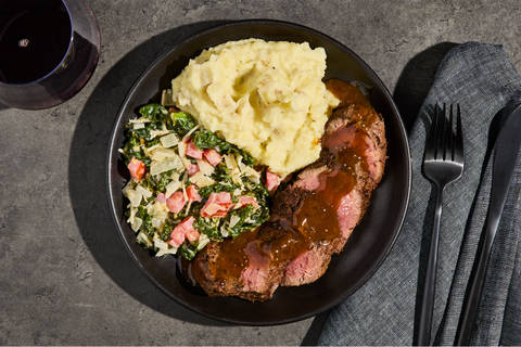Beef Tenderloin with Pot Roast Gravy