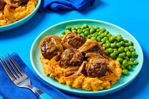 French Onion Pork Meatballs