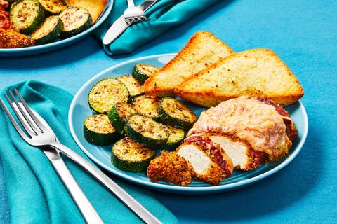 Cheesy Marinara Chicken Milanese