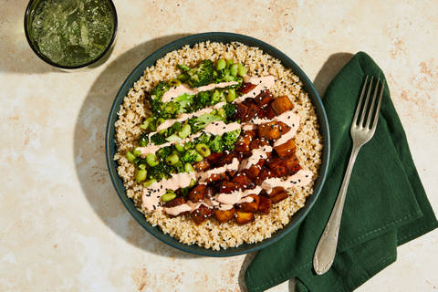 Teriyaki Organic Chicken Bulgur Bowls
