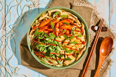 Vegan Shiitake Ramen with Tofu