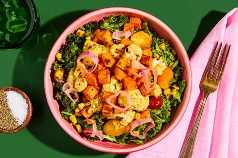 Cajun Organic Chicken & Sweet Potato Salad