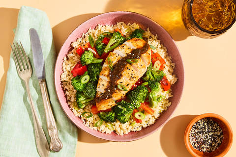 Garlic Ginger Scallion Chicken Rice Bowls