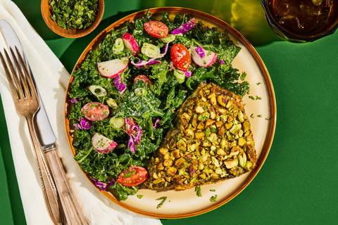 Pistachio Crusted Barramundi