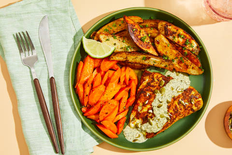 Peruvian Style Barramundi & Shrimp