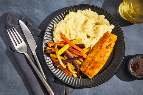 Cobia with Savory Orange Sauce
