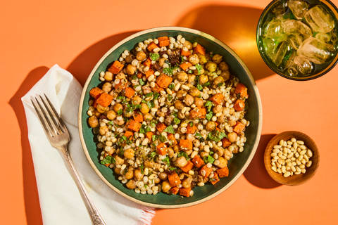 Bahārāt Couscous Salad & Organic Chicken